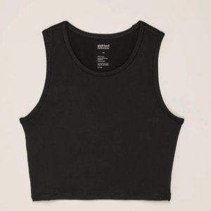 NWT Black Crop